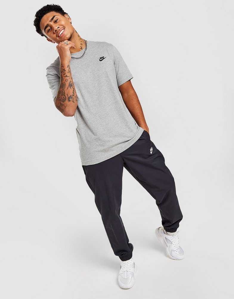 Vyriški marškiniai NIKE MARŠKINĖLIAI SPORTSWEAR CLUB AR4997-064 Pilka