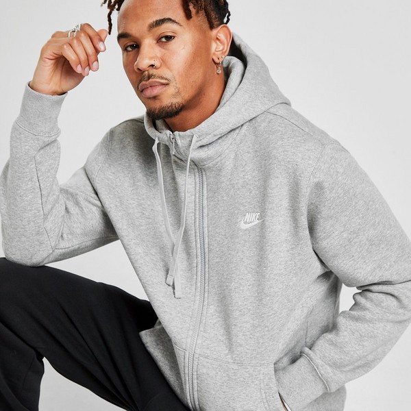 NIKE DŽEMPERIS UŽSEGAMAS SPORTSWEAR CLUB FLEECE