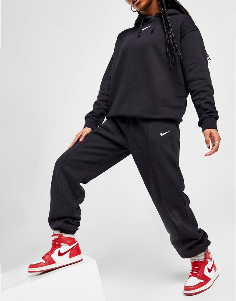 NIKE SPODNIE SPORTSWEAR ESSENTIAL FLEECE BV4089-010 Czarny