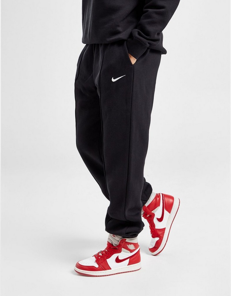NIKE SPODNIE SPORTSWEAR ESSENTIAL FLEECE BV4089-010 Czarny