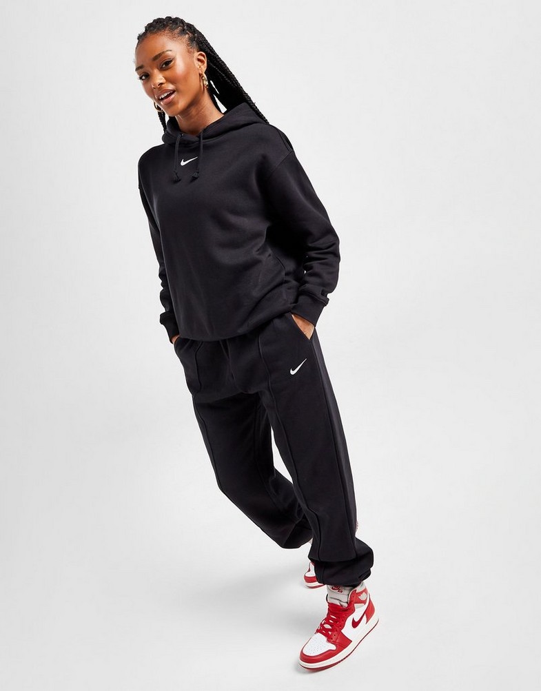 NIKE SPODNIE SPORTSWEAR ESSENTIAL FLEECE BV4089-010 Czarny
