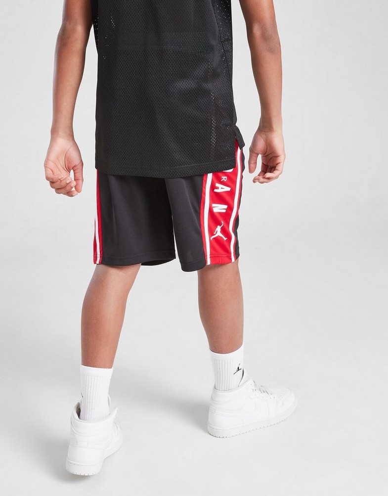 Vaikiški šortai JORDAN ŠORTAI HBR PLY SHRT BLK/RD B 957115-023 Juoda