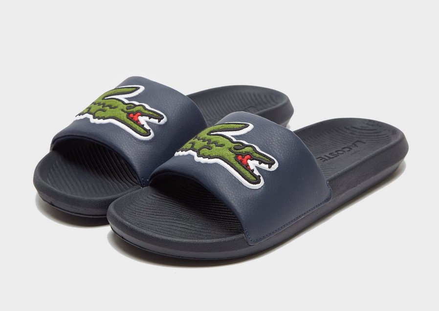 Męskie LACOSTE CROCO SLIDE 120 2 US 739CMA00622S3 Granatowy
