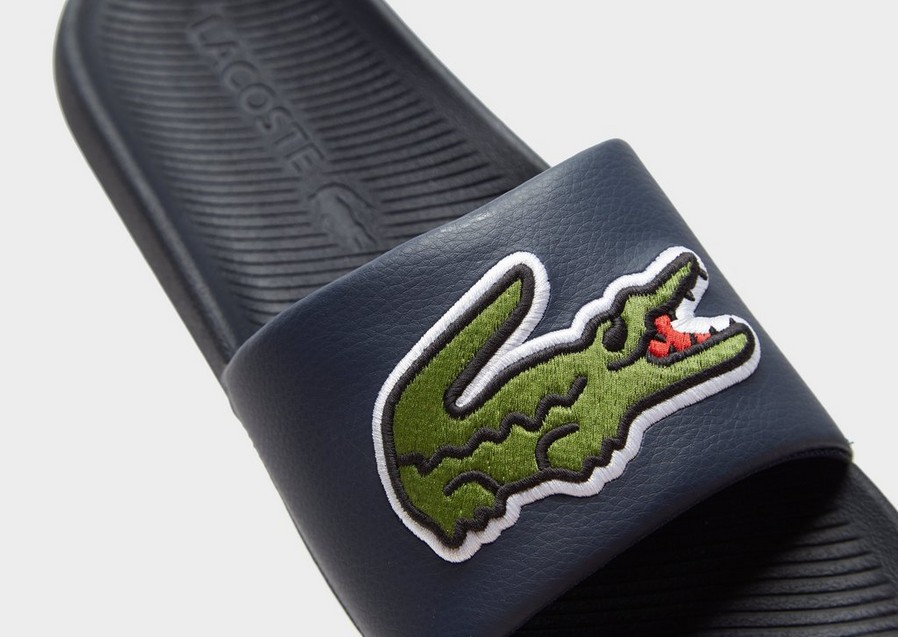 Męskie LACOSTE CROCO SLIDE 120 2 US 739CMA00622S3 Granatowy