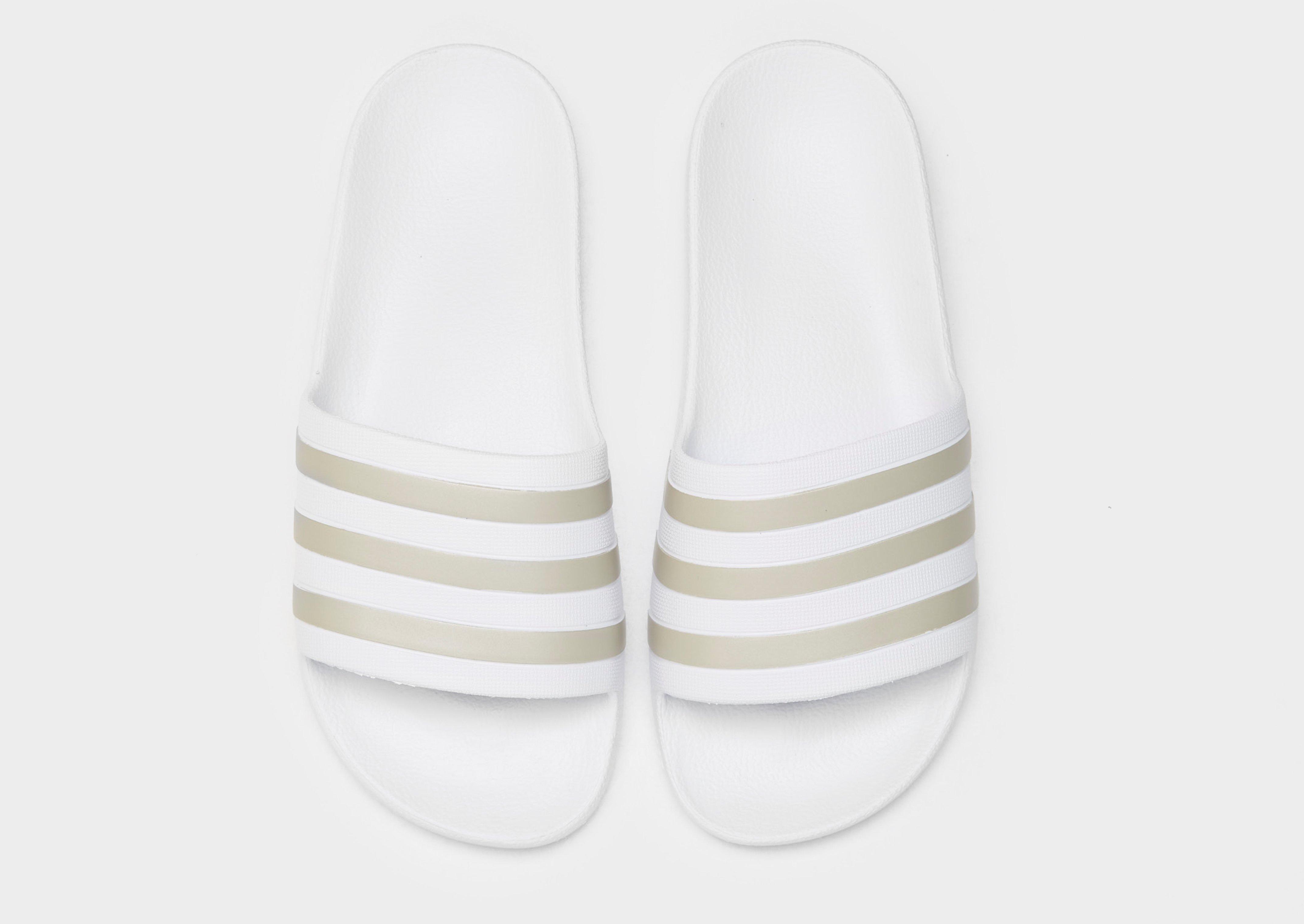 Damskie ADIDAS ADILETTE AQUA SLIDES  EF1730 Biały