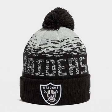 Pánska zimná čiapka NEW ERA NFL LAS VEGAS RAIDERS POM BEANIE HAT OAKLAND RAIDERS