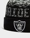 NEW ERA NFL LAS VEGAS RAIDERS POM BEANIE HAT OAKLAND RAIDERS