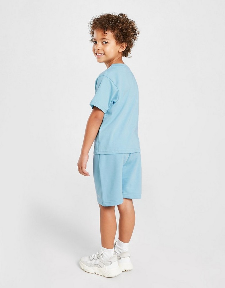 Komplet dresowy dziecięcy MCKENZIE MINI ESSENTIAL T SHIRT/SHORTS SET MCKTI13810SBL Niebieski