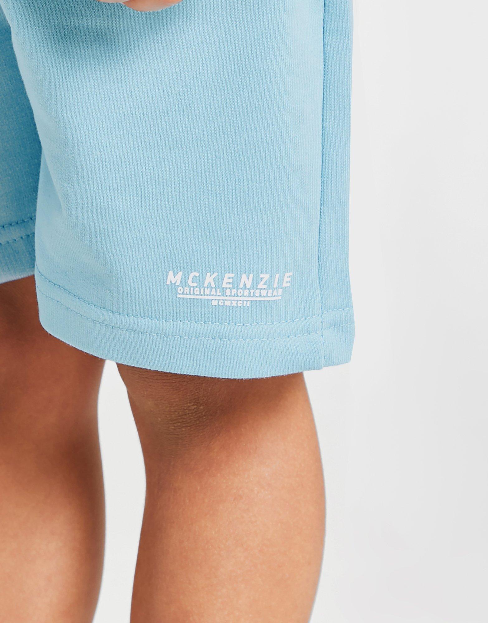 Gyerek melegítőszett MCKENZIE MINI ESSENTIAL PÓLÓ/SHORTS SET  MCKTI13810SBL Kék