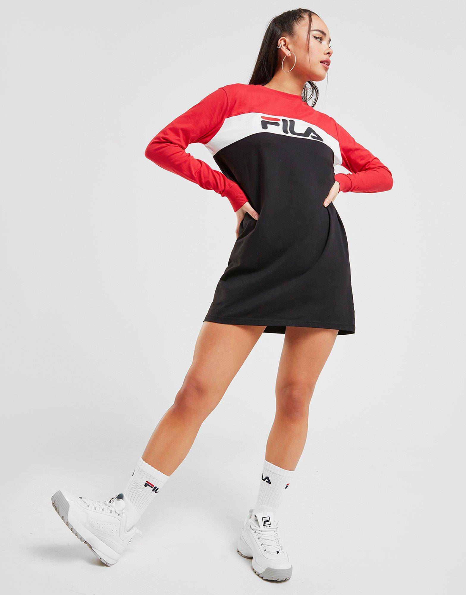 fila long sleeve dress