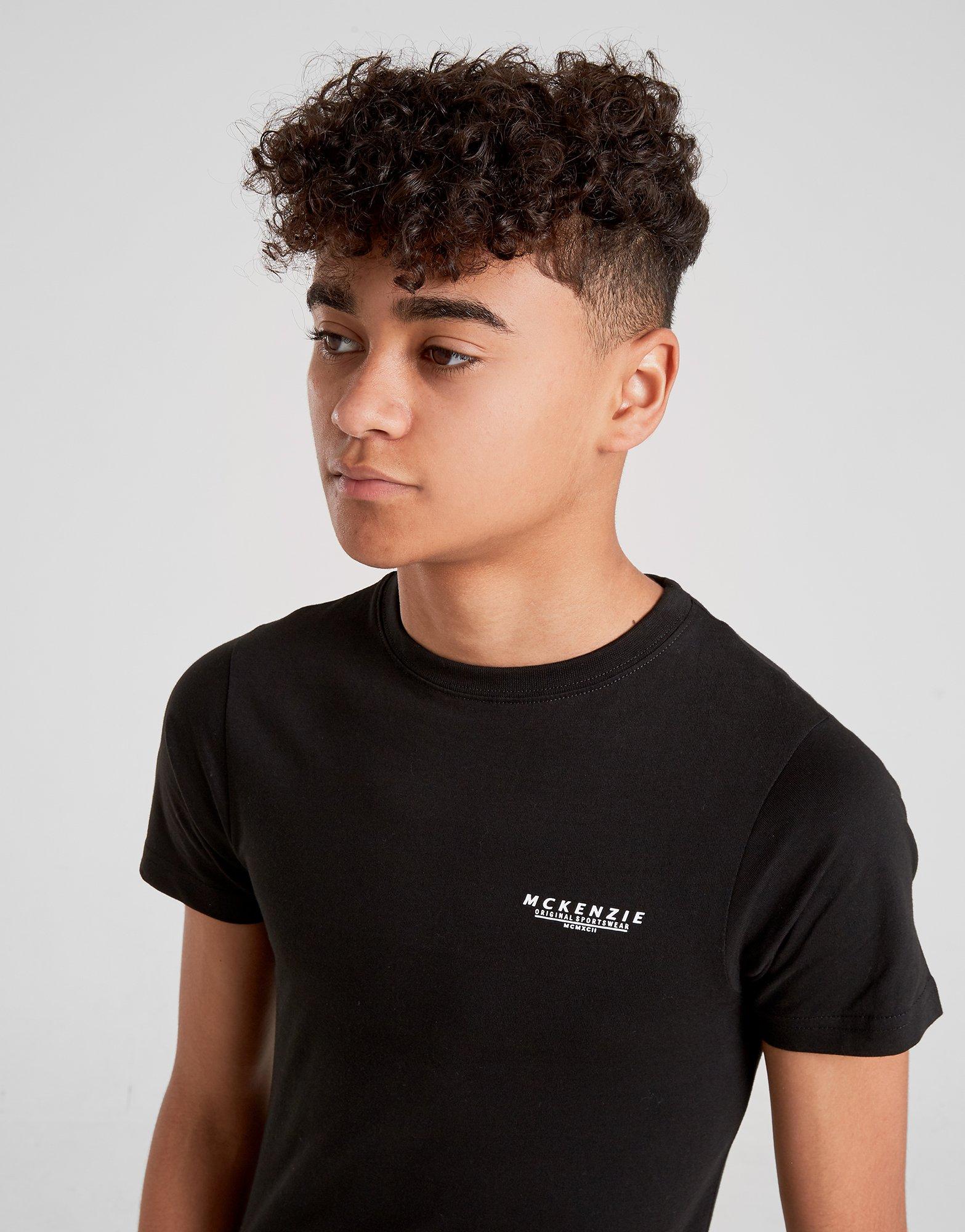 Tricou pentru copii MCKENZIE TRICOU ESSENTIAL TRICOU JUNIOR MCKTJ13420BLK Negru