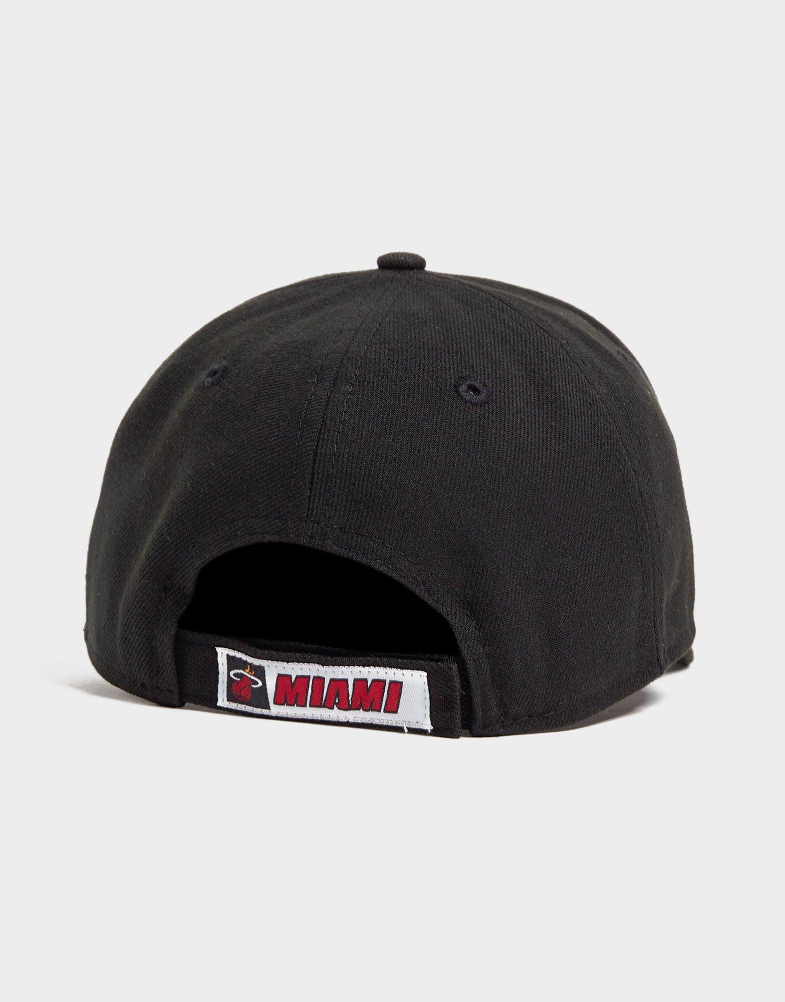 Чоловічі кепки NEW ERA КЕПКА NBA THE LEAGUE MIA HEATS OTC 11405603 Чорний