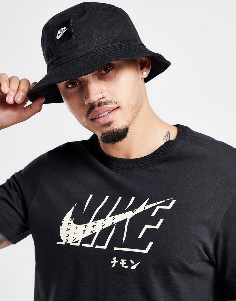 Șapcă pentru femei NIKE PĂLĂRIE FUTURA BUCKET HAT CK5324-010 Negru