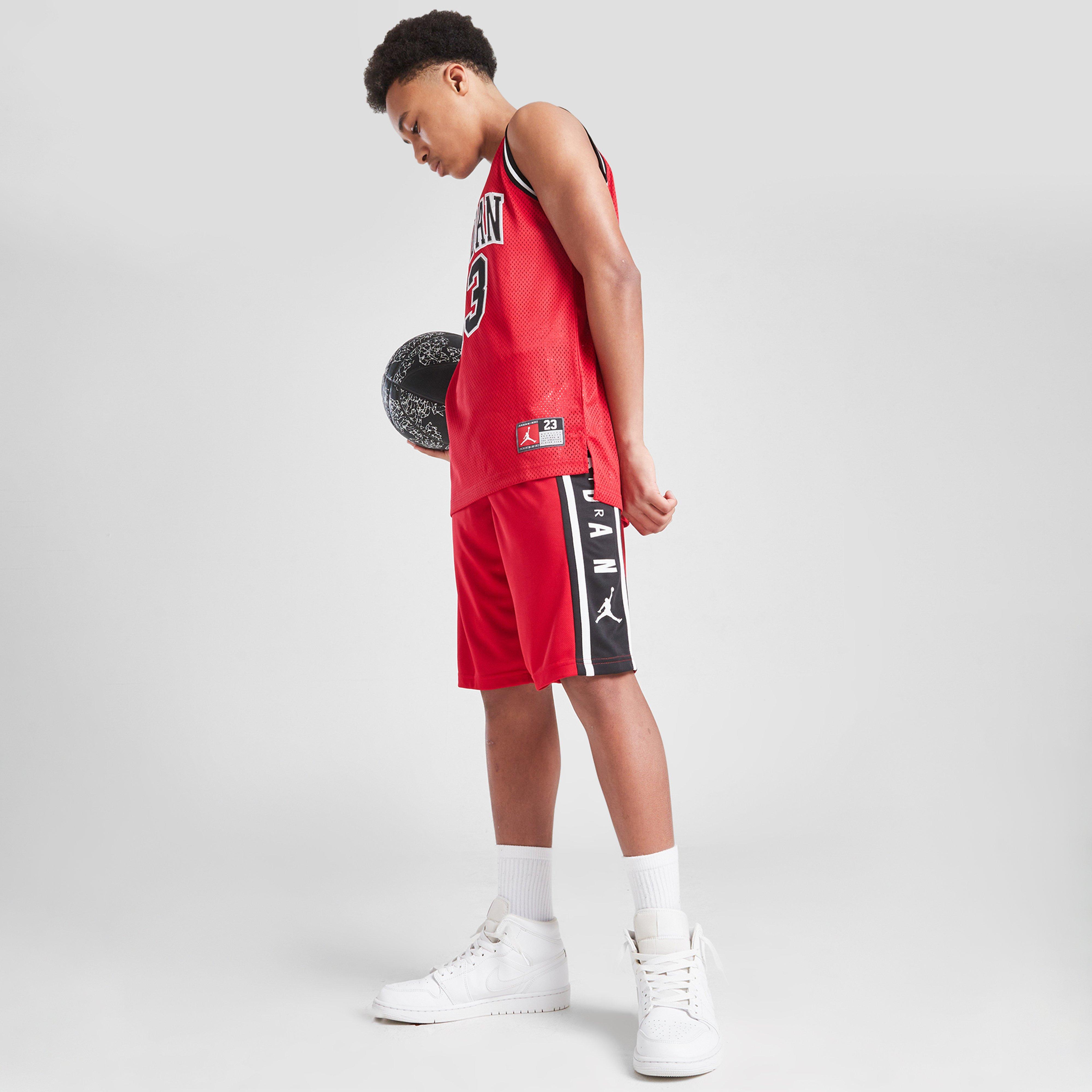 Дитячі шорти JORDAN ШОРТИ HBR BBALL SHORT RED B