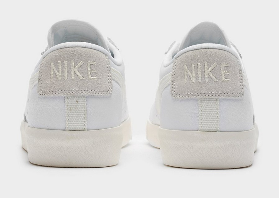 Buty sneakersy męskie NIKE BLAZER LOW LEATHER CW7585-100 Biały