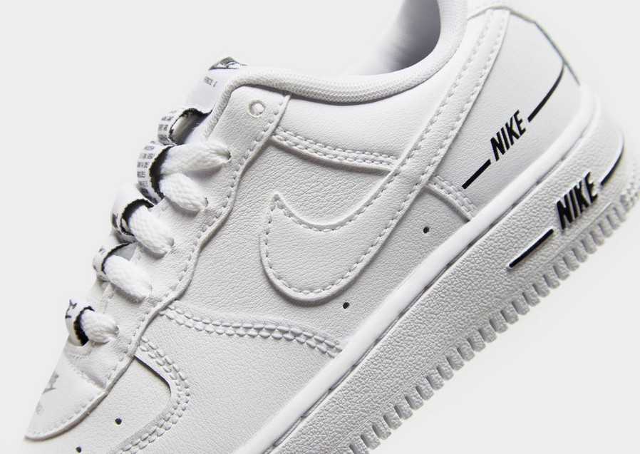 Buty sneakersy dla dzieci NIKE FORCE 1 LV8 3 (PS) CJ4113-100 Biały