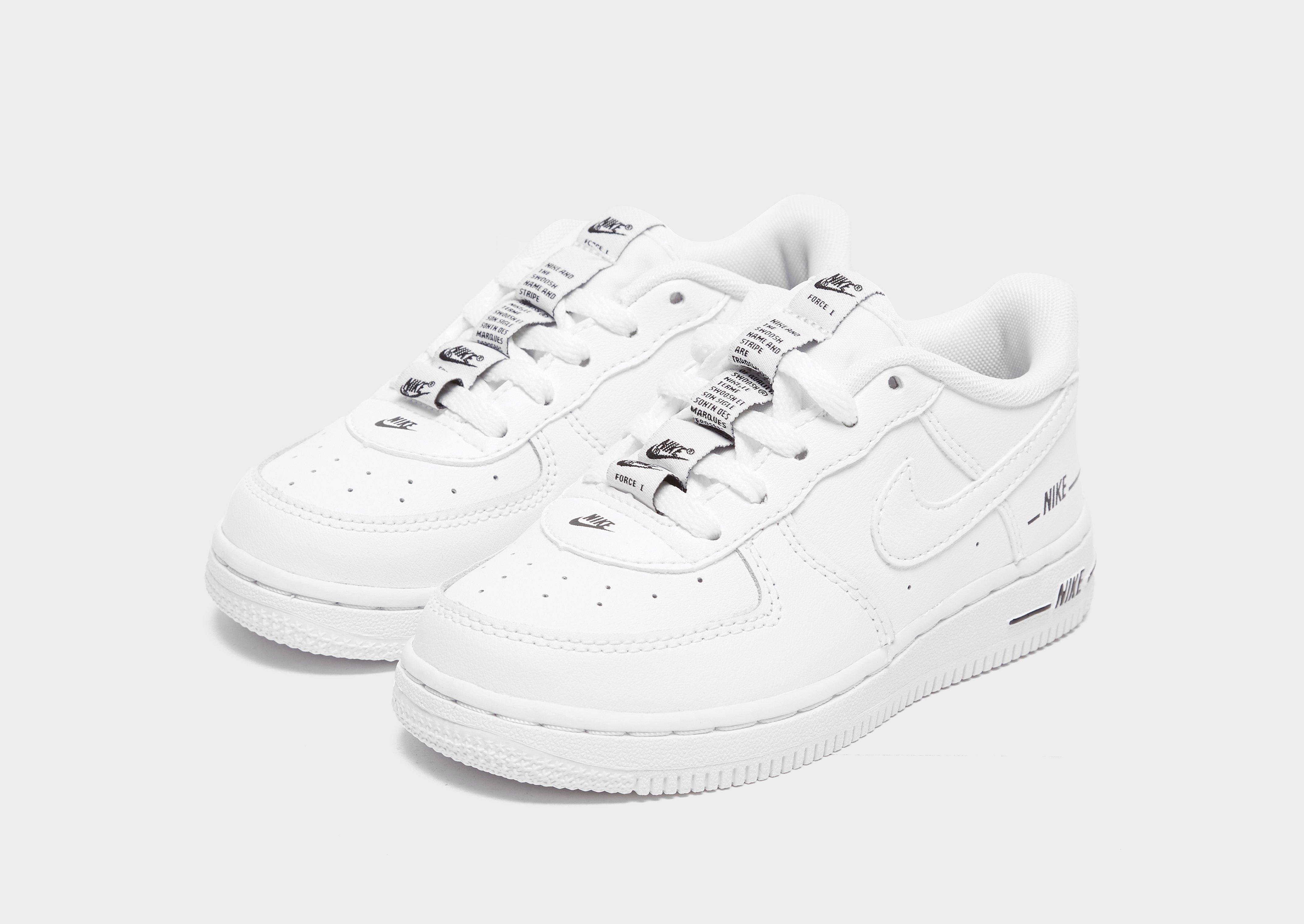 Detské tenisky NIKE FORCE 1 LV8 3 CW0986-100 Bílá