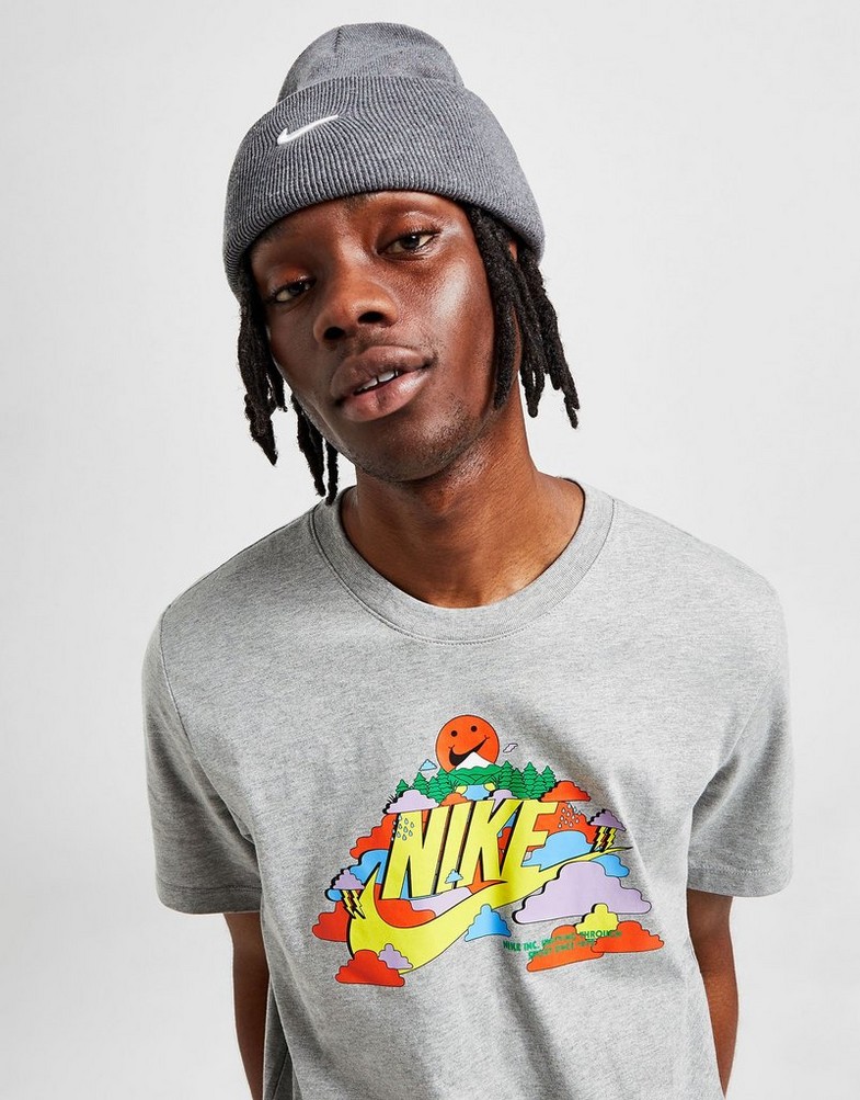 Női téli sapká NIKE SAPKA U NSW BEANIE UTILITY NUSHRED DV3341-084 Szürke
