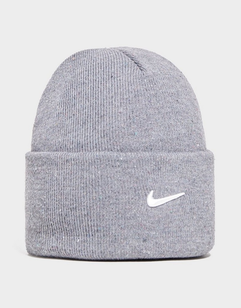 Női téli sapká NIKE SAPKA U NSW BEANIE UTILITY NUSHRED DV3341-084 Szürke