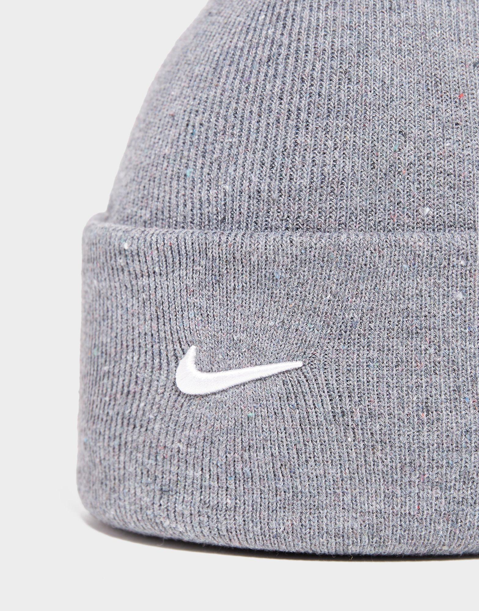 Moteriška žieminė kepurė NIKE KEPURĖ U NSW BEANIE UTILITY NUSHRED DV3341-084 Pilka