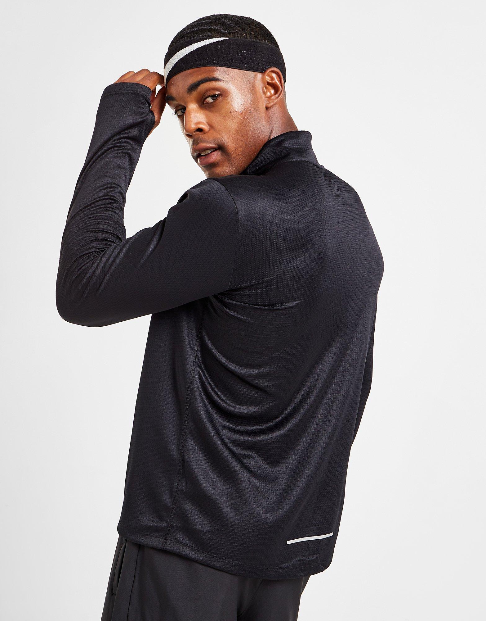 Vyriškas džemperis NIKE PACER 1/2 ZIP TRACK MARŠKINĖLIAI MEN'S  BV4755-010 Juoda