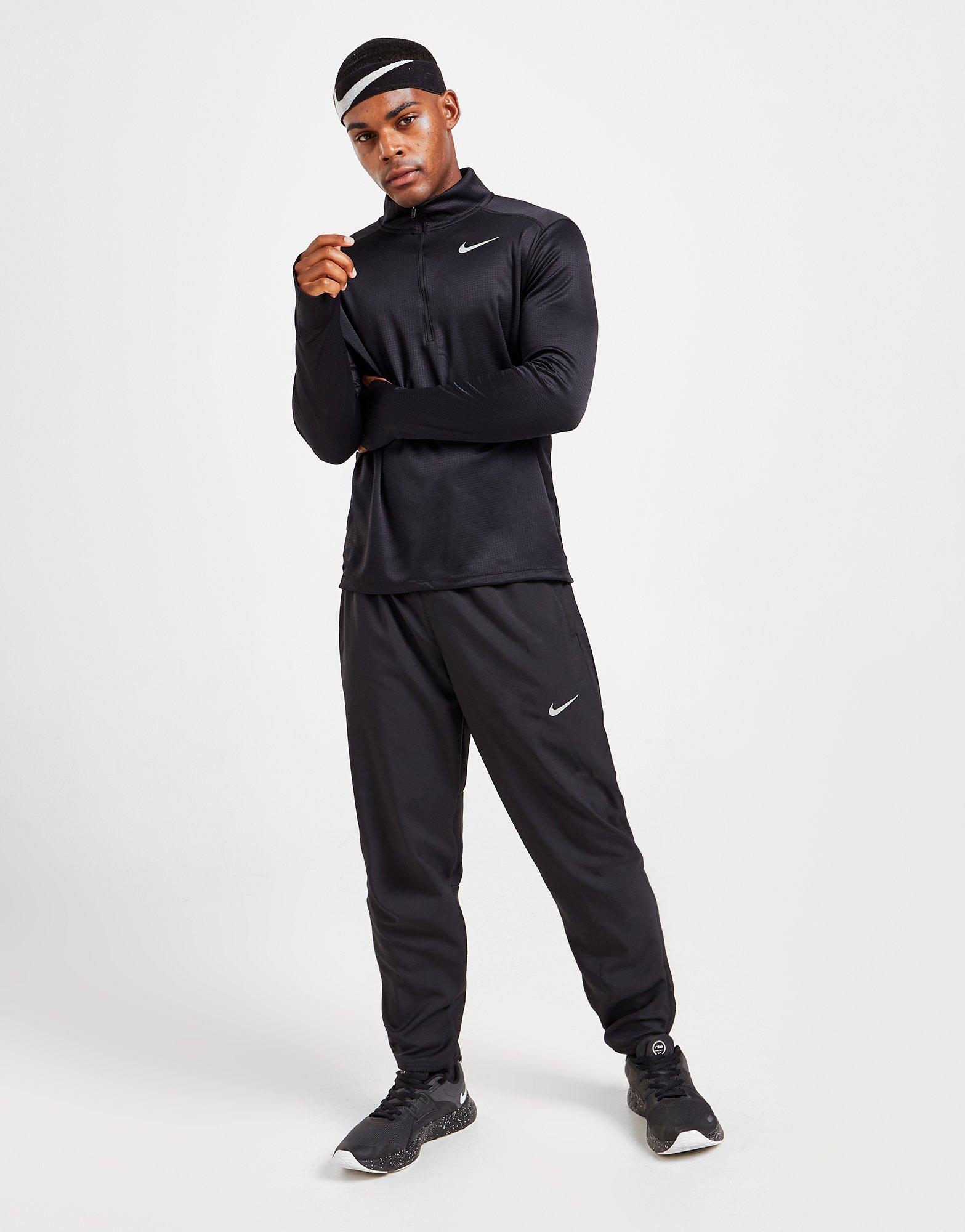 Vyriškas džemperis NIKE PACER 1/2 ZIP TRACK MARŠKINĖLIAI MEN'S  BV4755-010 Juoda