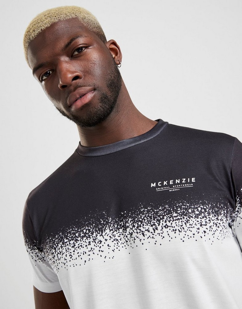 Pánske tričko MCKENZIE WARREN TRIČKO  MCKTM13870 Čierna