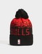 NEW ERA NBA CHICAGO BULLS POM BEANIE HAT CHICAGO BULLS OTC