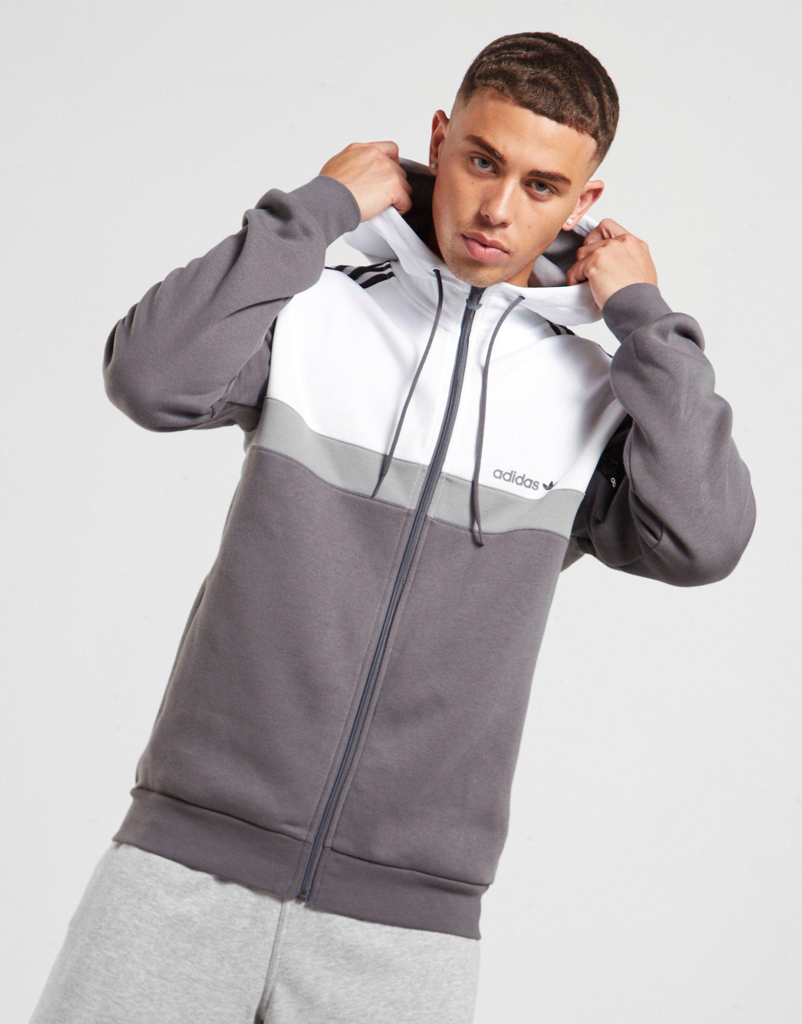 adidas originals full zip hoodie