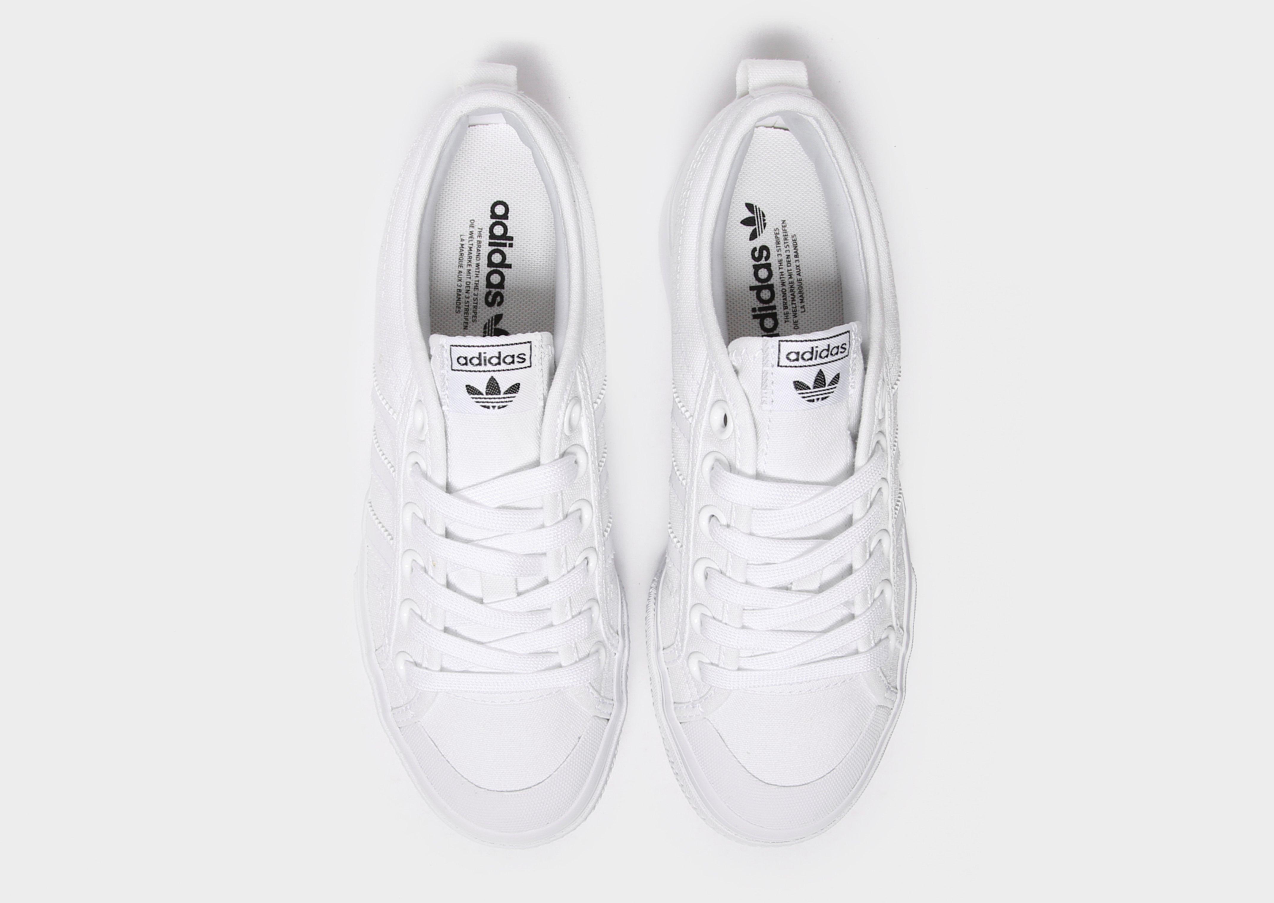 Inkariukai moterims ADIDAS NIZZA PLATFORM  FV5322 Balta