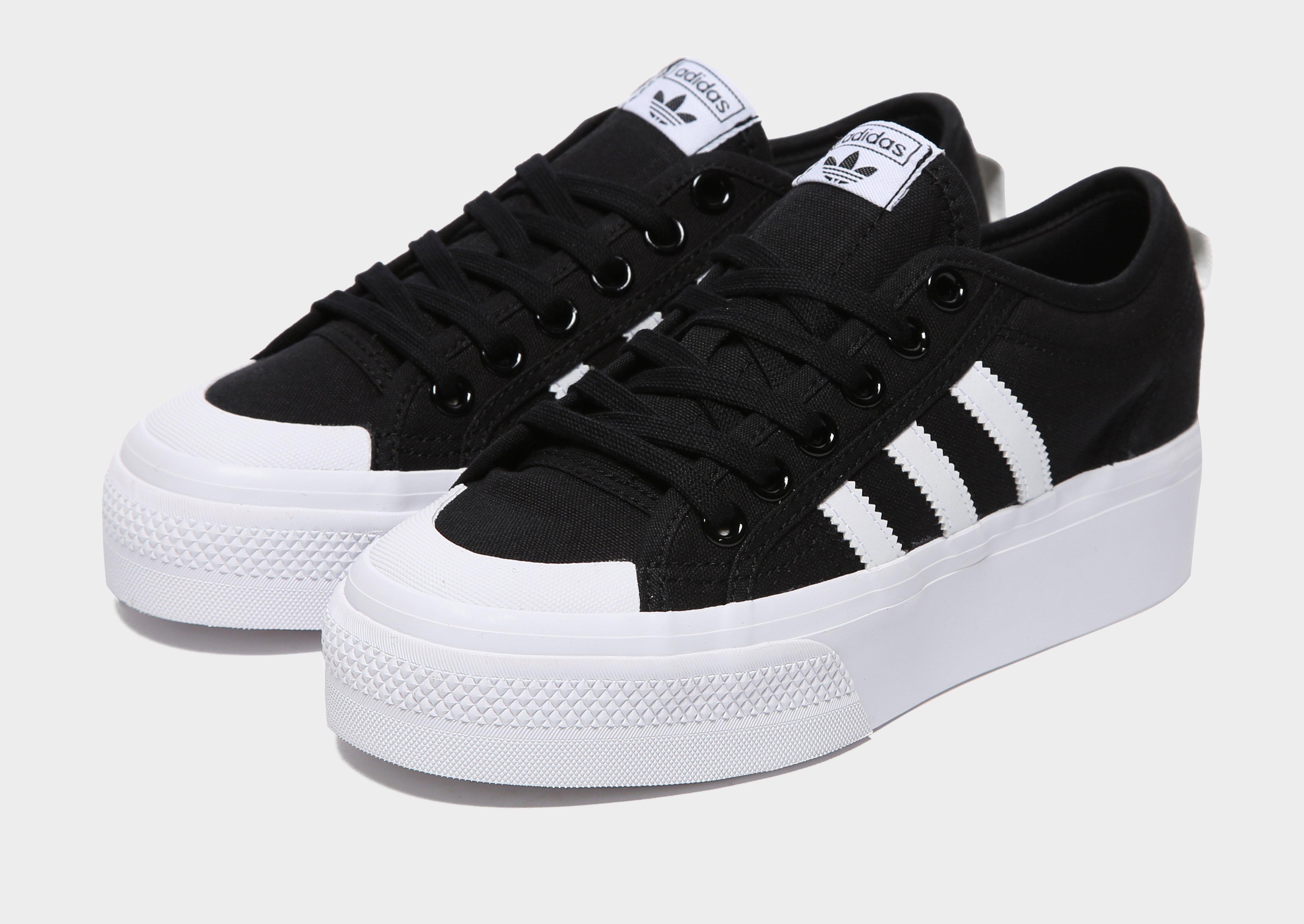 Teniși de damă ADIDAS NIZZA PLATFORM W FV5321 Negru