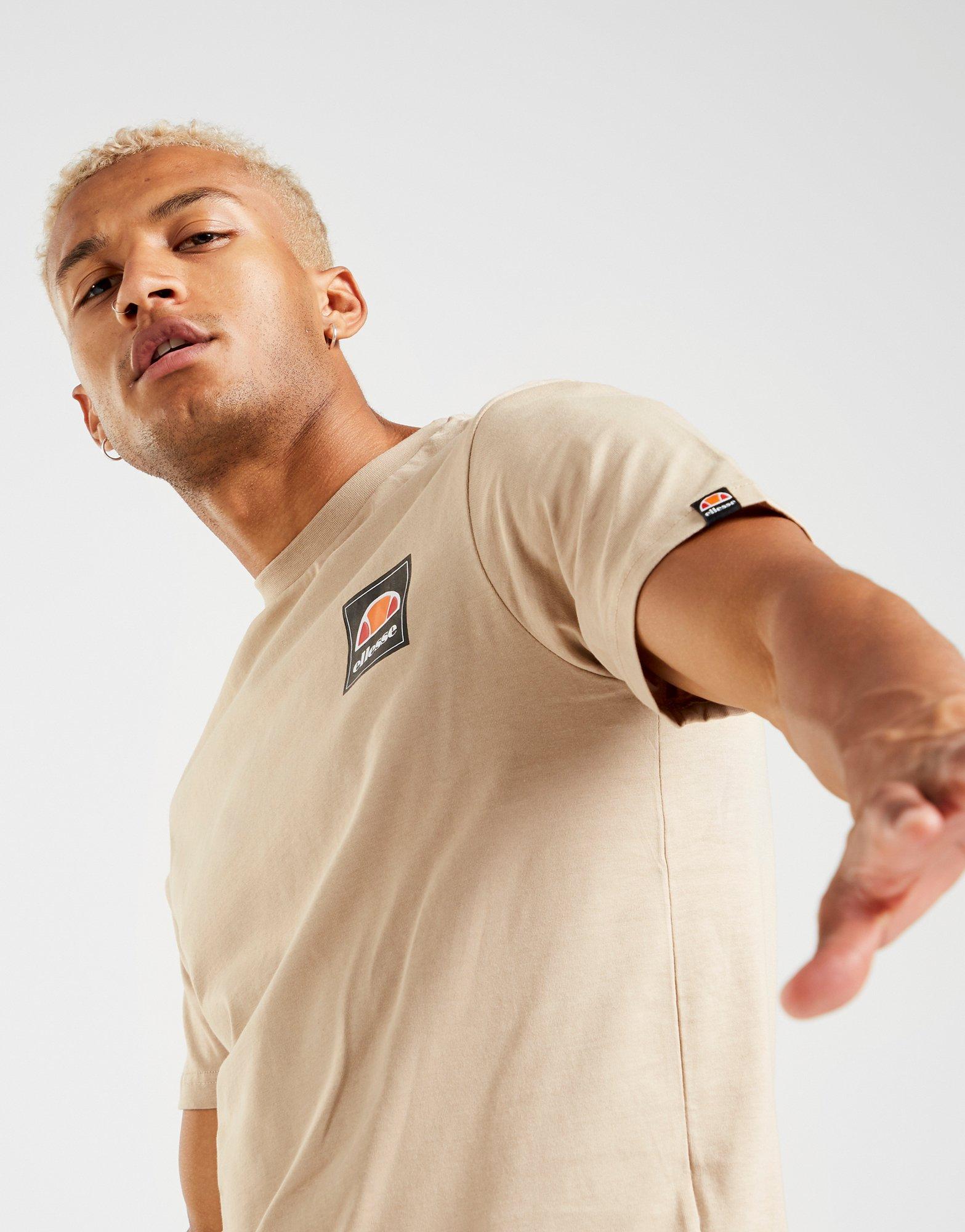 Koszulka, t-shirt męski ELLESSE T-SHIRT FLYNN T-SHIRT SJD10168 Szary