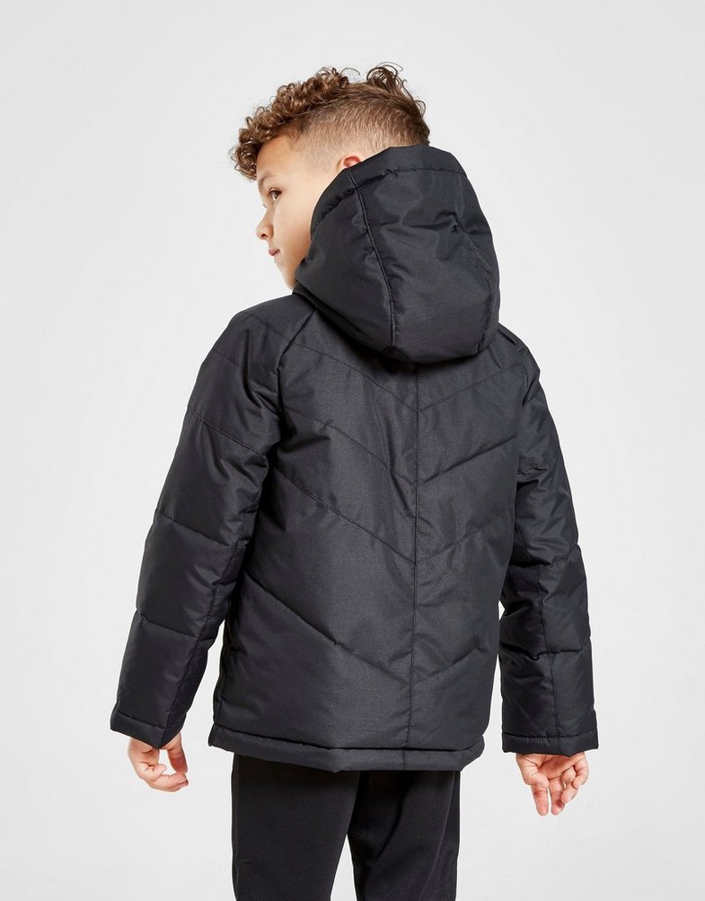 NIKE BUNDA PADDED JACKET CHILDREN 86H160023 Čierna