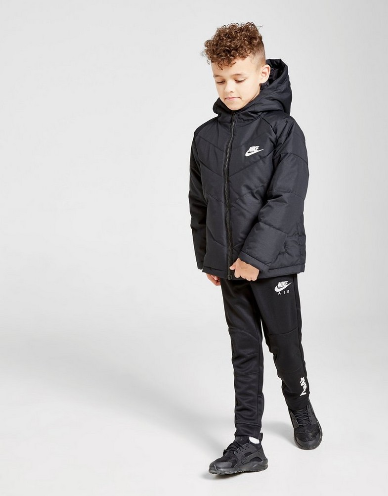 NIKE BUNDA PADDED JACKET CHILDREN 86H160023 Čierna