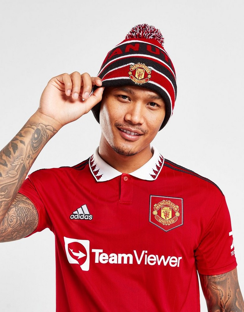 Czapka zimowa męska NEW ERA CZAPKA MAN U MANCHESTER UNITED FC OTC 12122732 Czerwony