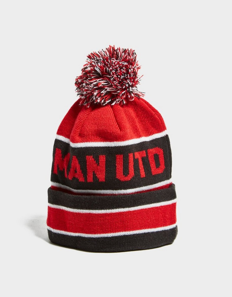 Czapka zimowa męska NEW ERA CZAPKA MAN U MANCHESTER UNITED FC OTC 12122732 Czerwony