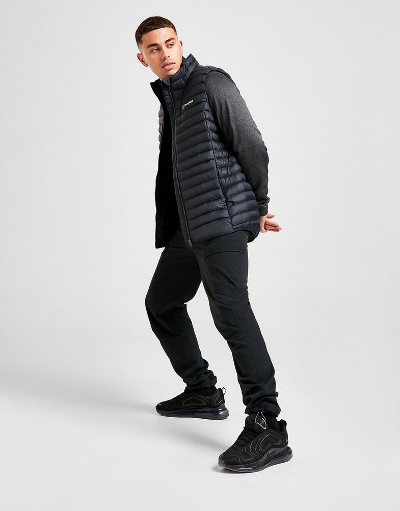 Kurtka męska BERGHAUS PRZEJŚCIOWA VASKYE VEST GILET A000951CX36 Czarny
