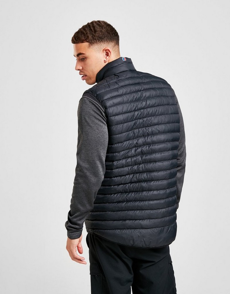 Kurtka męska BERGHAUS PRZEJŚCIOWA VASKYE VEST GILET A000951CX36 Czarny