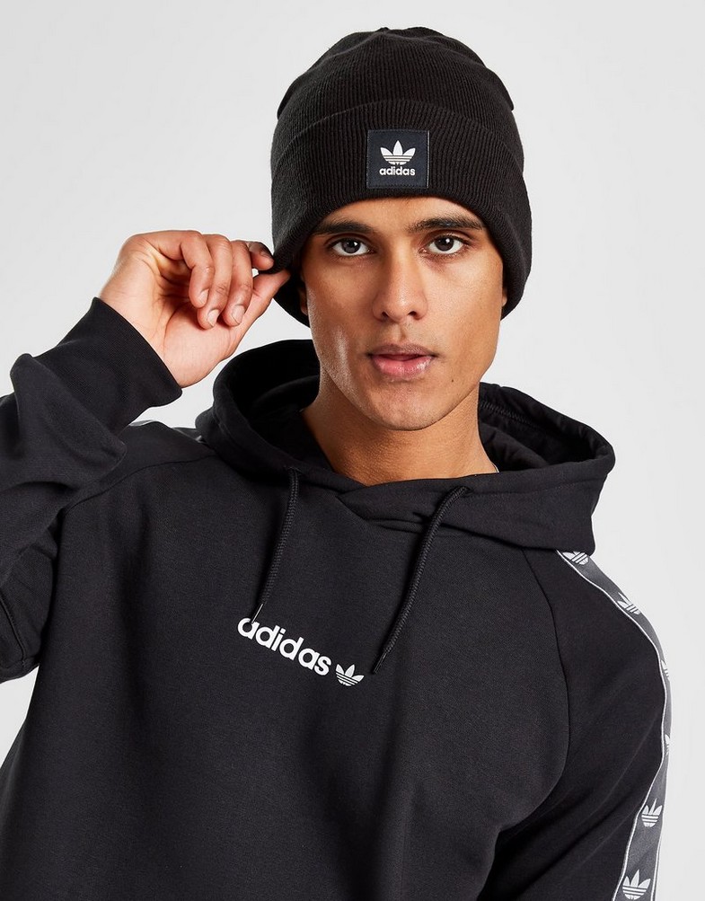 Czapka zimowa damska ADIDAS TREFOIL BEANIE  ED8712 Czarny