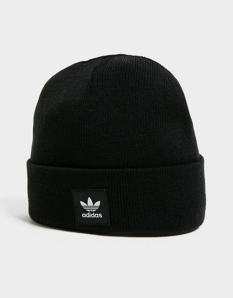 Czapka zimowa damska ADIDAS TREFOIL BEANIE  ED8712 Czarny