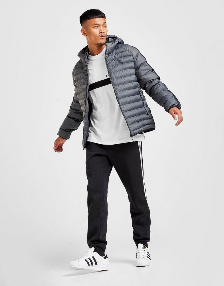 Kurtka męska ADIDAS KURTKA BUBBLE JACKET GN4502 Szary