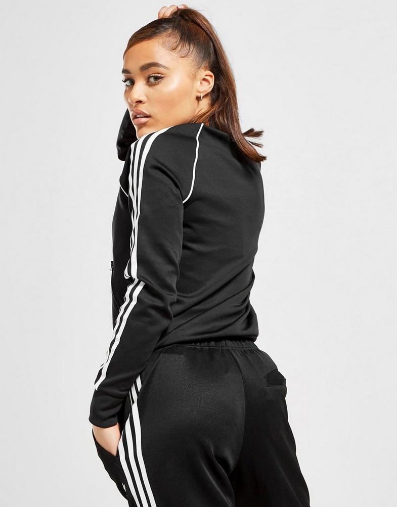 Bluză pentru femei ADIDAS BLUZĂ SST TRACKTOP PB GD2374 Negru