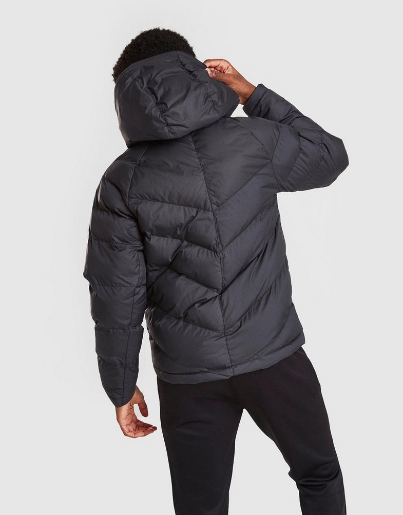 NIKE KURTKA ZIMOWA SPORTSWEAR PADDED JACKET JUNIOR U CU9157-010 Czarny