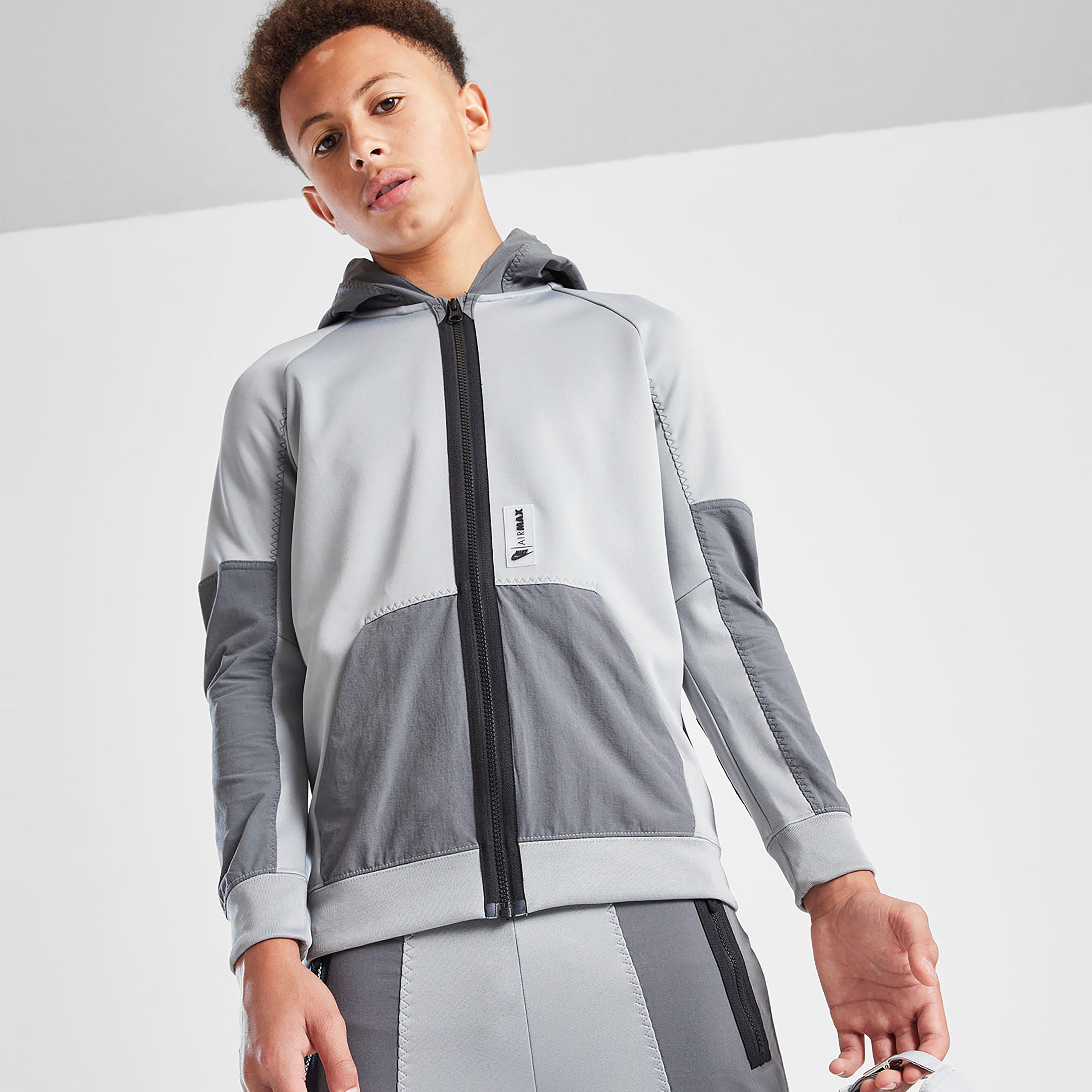 Detská mikina NIKE MIKINA S KAPUCÍ B NSW AIR MAX PK FZ HOODIE