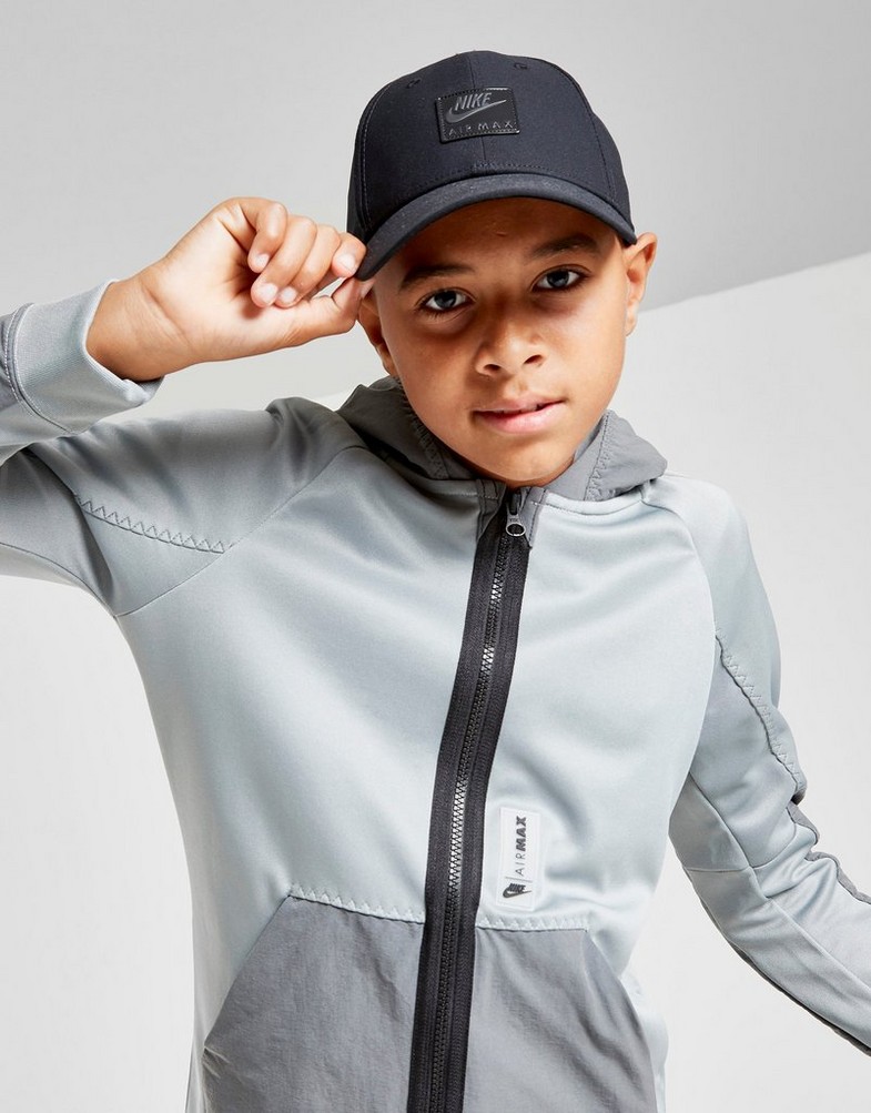 NIKE BLUZA Z KAPTUREM B NSW AIR MAX PK FZ HOODIE DA1806-073 Szary
