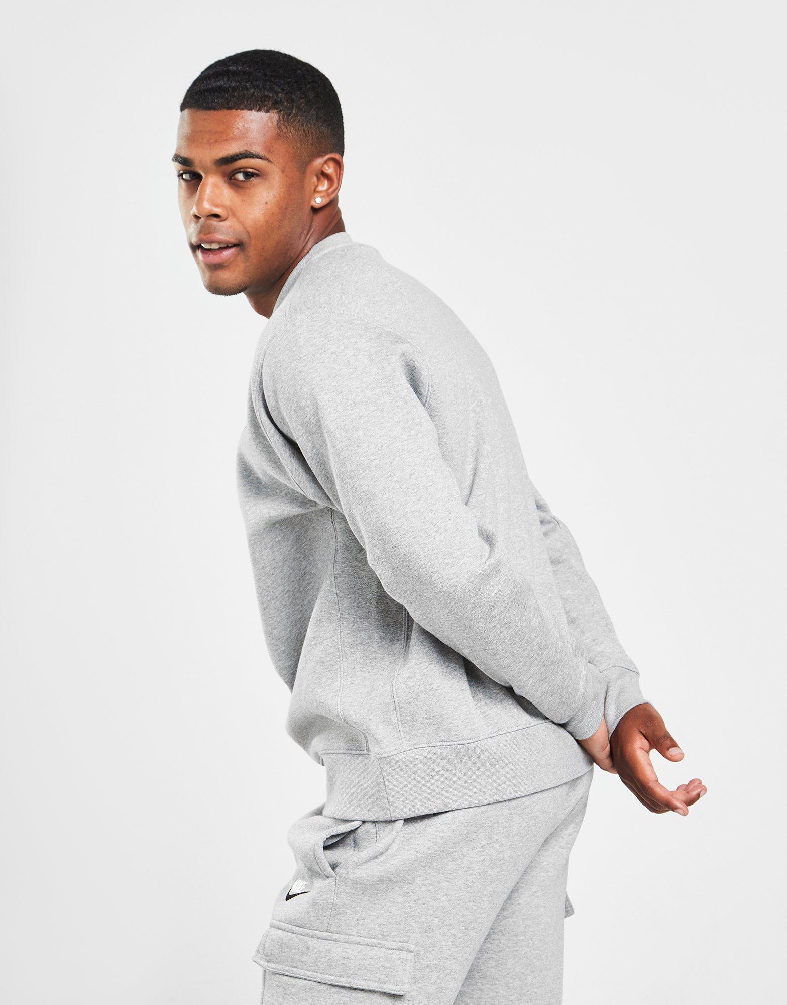 Bluză pentru bărbați NIKE BLUZĂ SPORTSWEAR CLUB SWEATSHIRT BV2662066 Gri