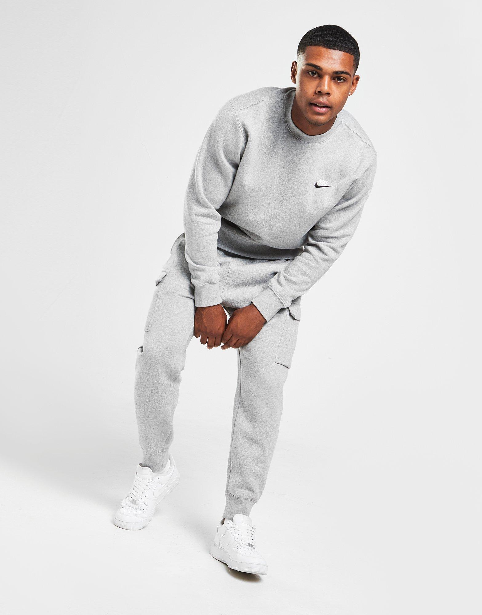 Bluză pentru bărbați NIKE BLUZĂ SPORTSWEAR CLUB SWEATSHIRT BV2662066 Gri