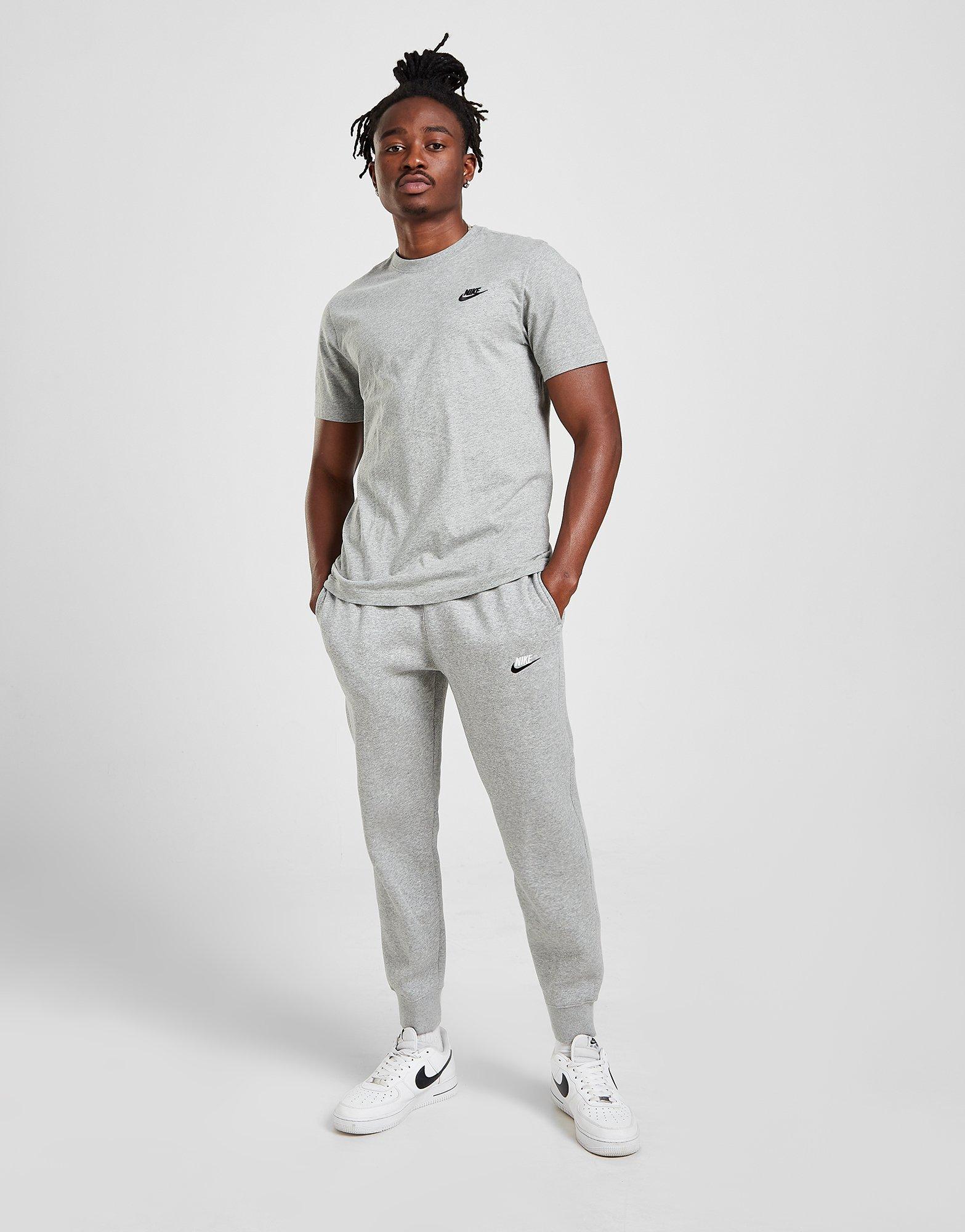 NIKE SPODNIE FOUNDATION FLEECE JOGGERS BV2671066 Szary