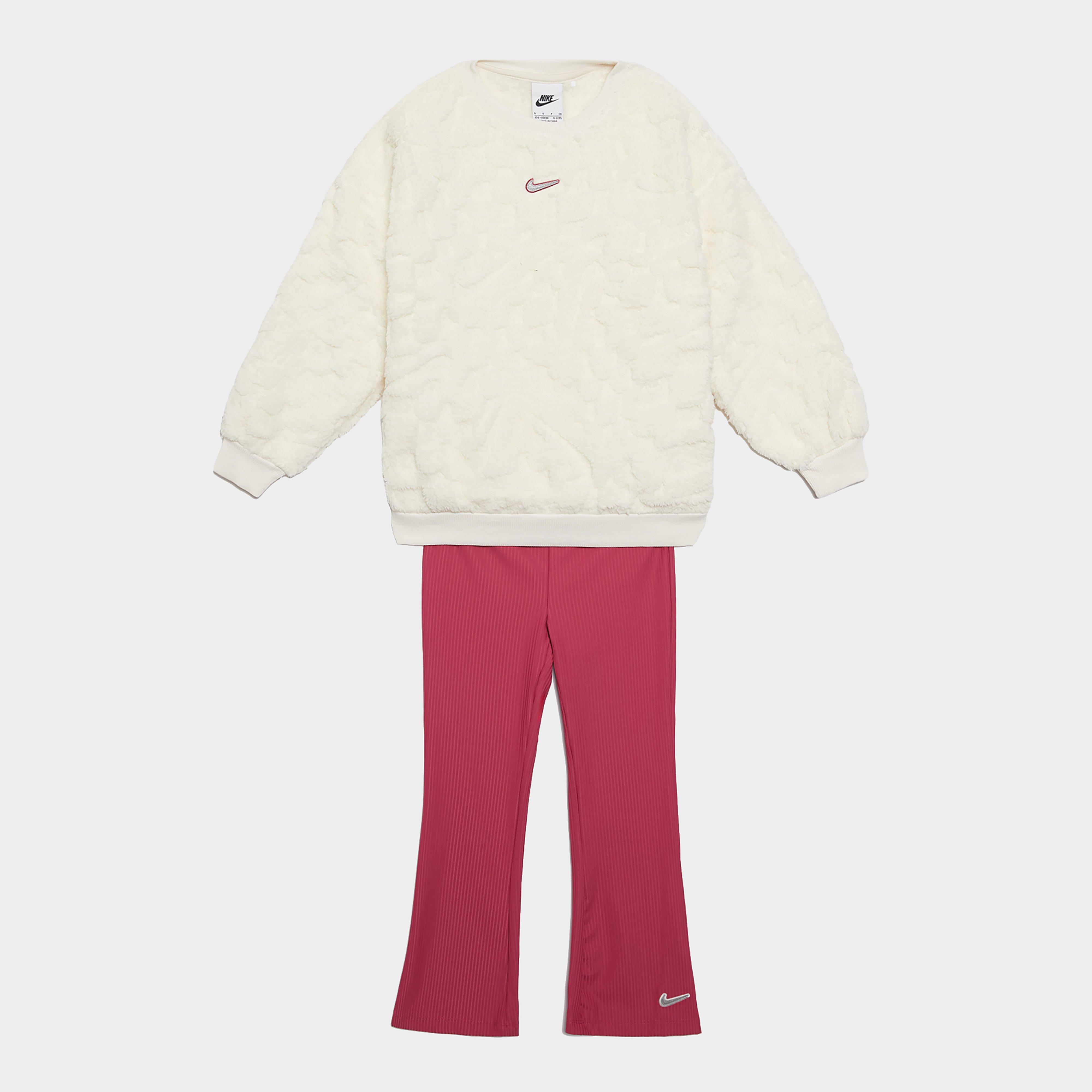 Gyerek melegítőszett JORDAN MELEGÍTŐ NKG COZY FLARE LEG PANT SET