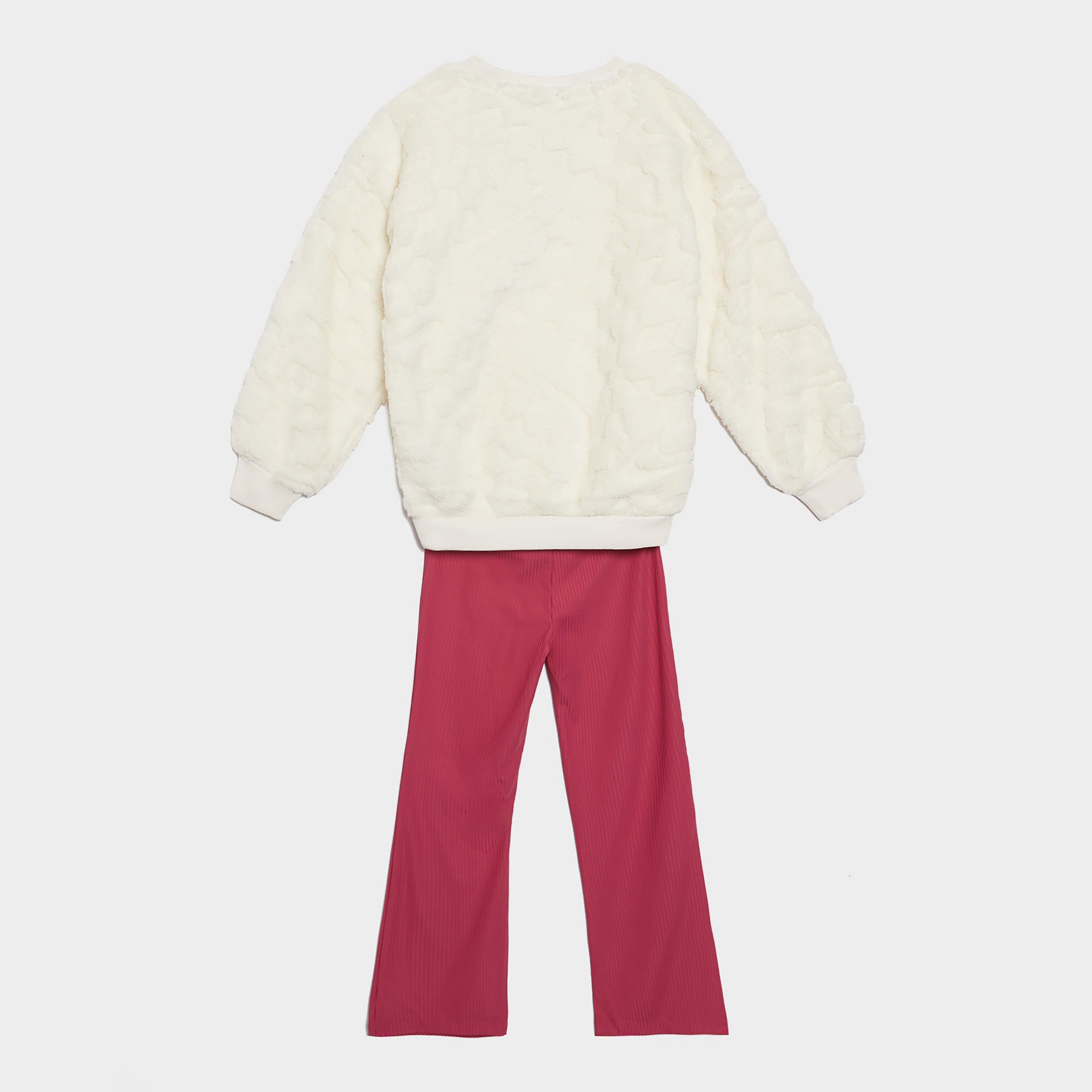Gyerek melegítőszett JORDAN MELEGÍTŐ NKG COZY FLARE LEG PANT SET